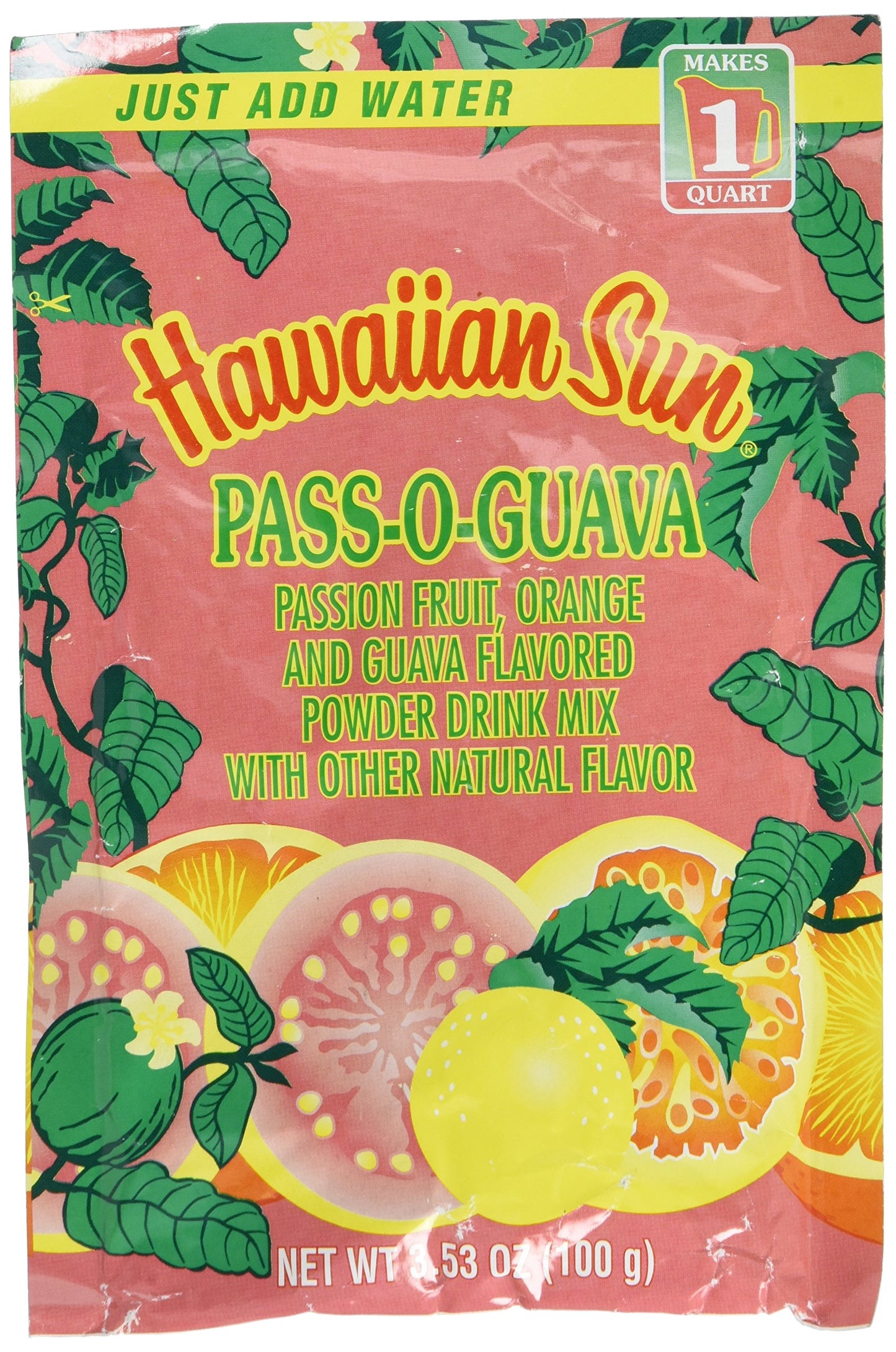 Hawaiian Sun Powdered Drink Mix 5-pack